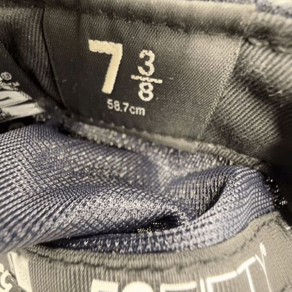 New Era Men's 59 Fifty Boston Red Sox Authentic Performance Cap Black Size 7 3/8 - Picture 5 of 8